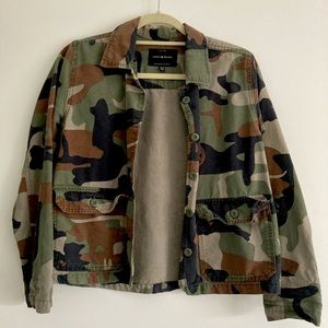 Lucky Brand Camouflage Casual Jacket